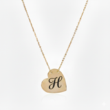 Initial Heart Necklace