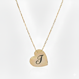 Initial Heart Necklace
