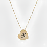 Initial Heart Necklace