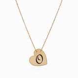 Initial Heart Necklace