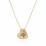 Initial Heart Necklace