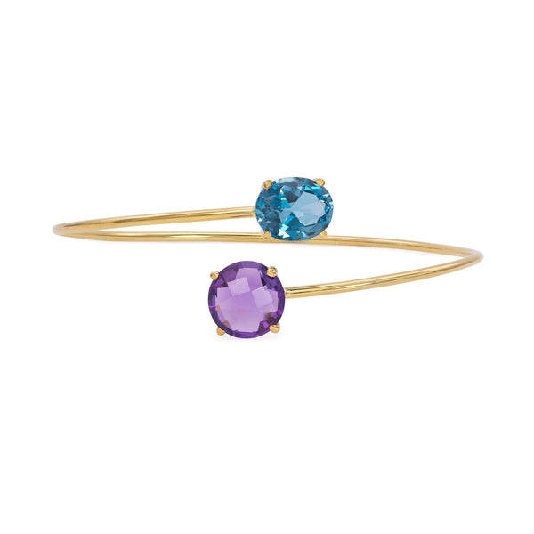 Gemstone Bangle - Mila Gems