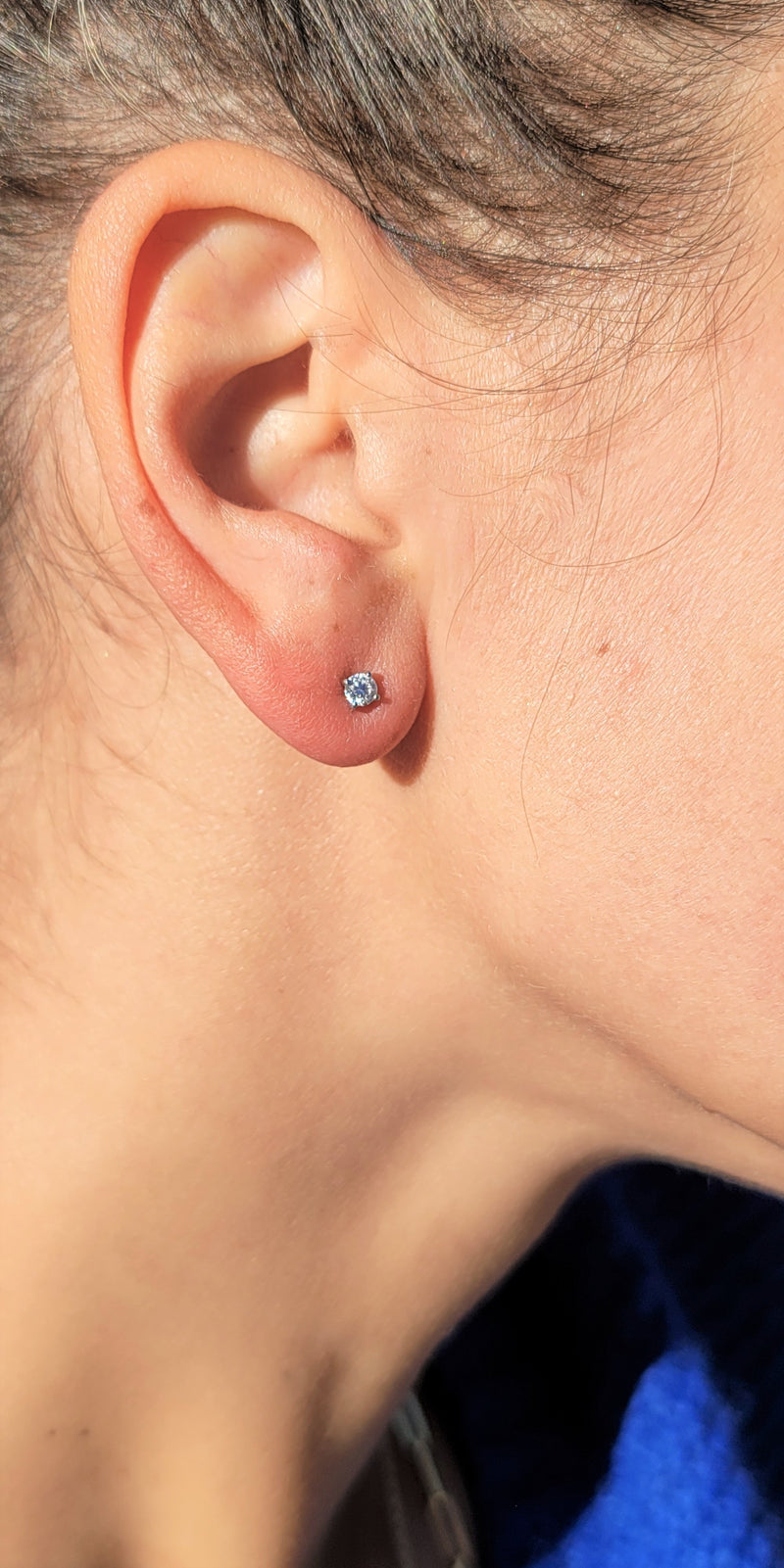 Diamond Stud Earrings - Mila Gems