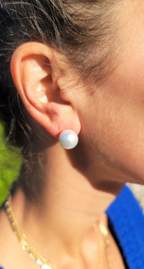 Classic Pearl Earrings - Mila Gems