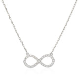 Diamond Infinity Necklace