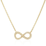 Diamond Infinity Necklace
