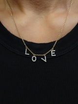 Diamond Love Necklace - Mila Gems