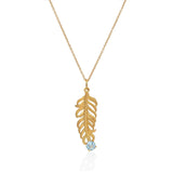 Leaf Pendant Necklace - Mila Gems