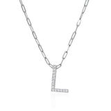 Diamond Initial Necklace - Mila Gems