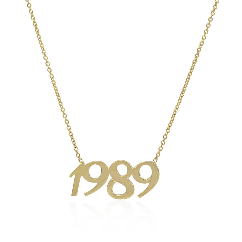 Birth Year Necklace - Mila Gems