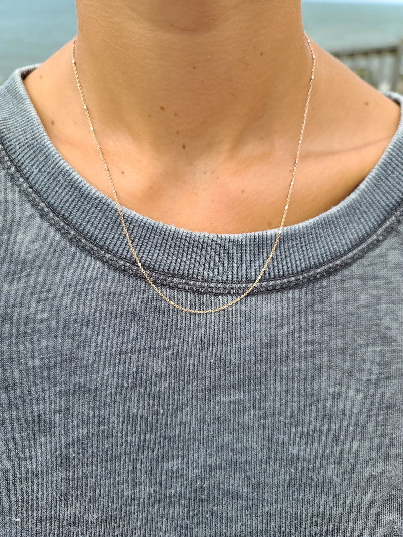 Cable Chain Necklace - Mila Gems