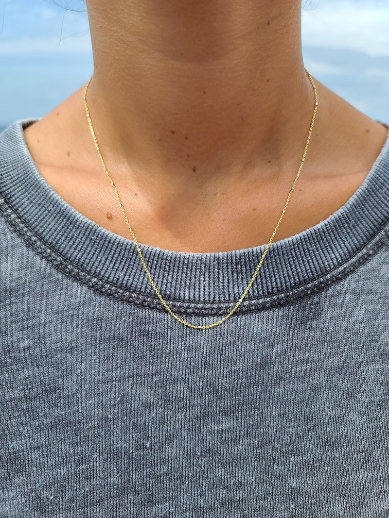 Cable Chain Necklace - Mila Gems