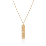 Name Bar Necklace - Mila Gems