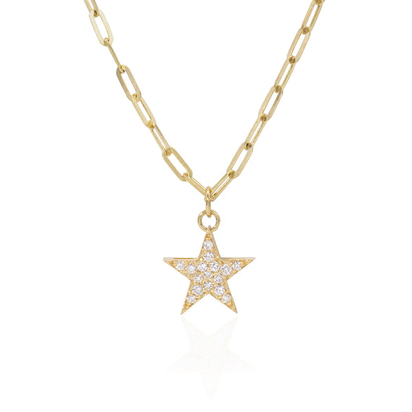 Diamond Star Necklace - Mila Gems