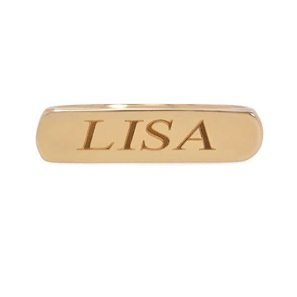 Engraved Name Ring - Mila Gems