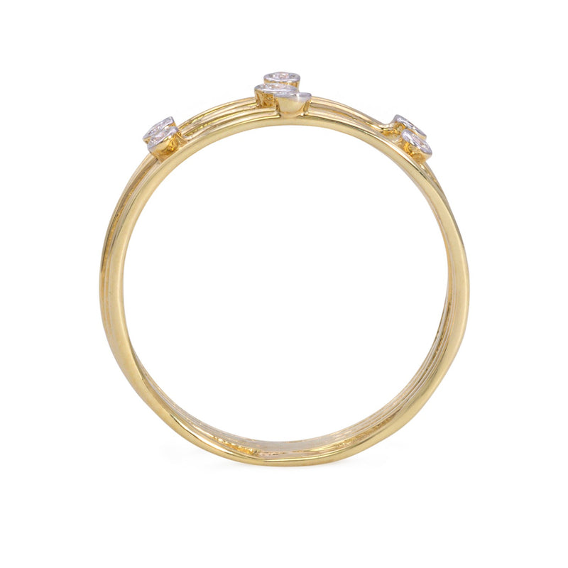 Five Row Diamond Ring - Mila Gems