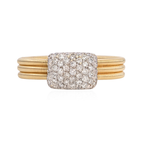 Pave Diamond Ring - Mila Gems