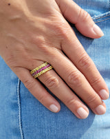Stackable Assorted Color Rings - Mila Gems