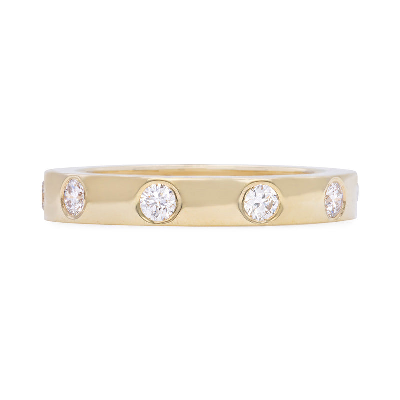 Scattered Diamond Ring - Mila Gems