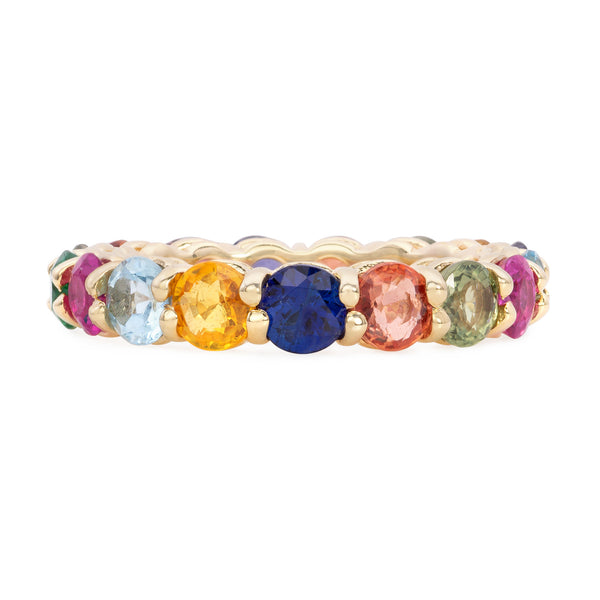 Large Rainbow Ring - Mila Gems