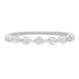 Floating Diamond Ring - Mila Gems