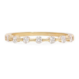 Floating Diamond Ring - Mila Gems