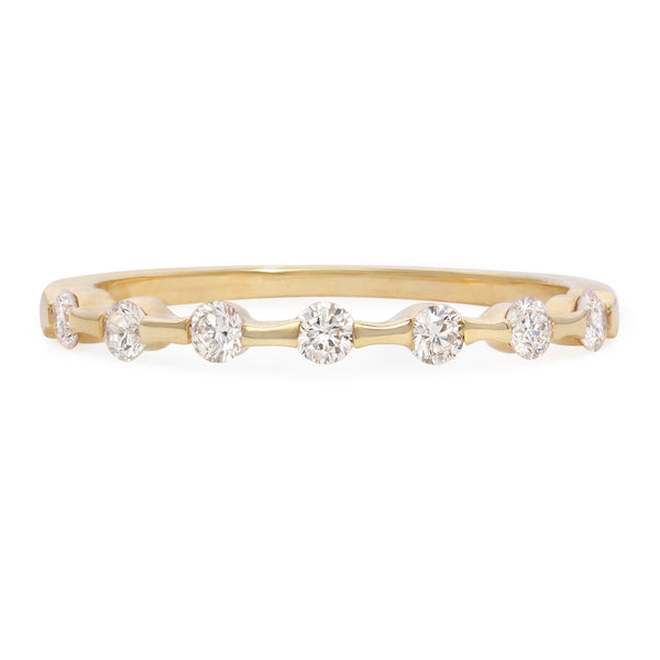 Floating Diamond Ring - Mila Gems