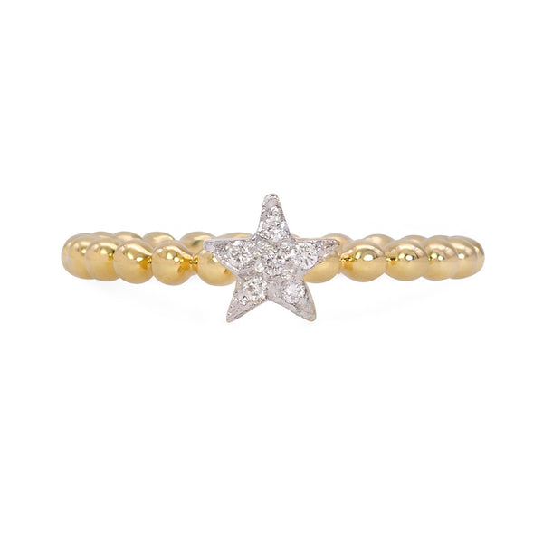 Diamond Star Ring - Mila Gems