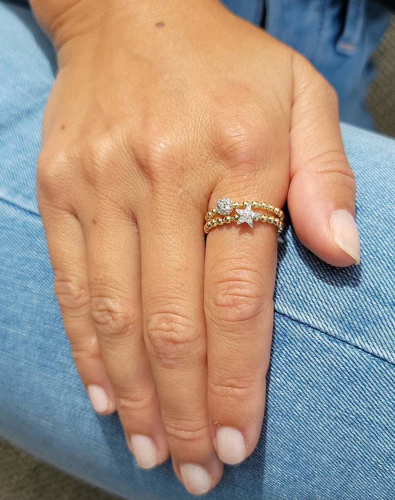  Diamond Star Ring - Mila Gems