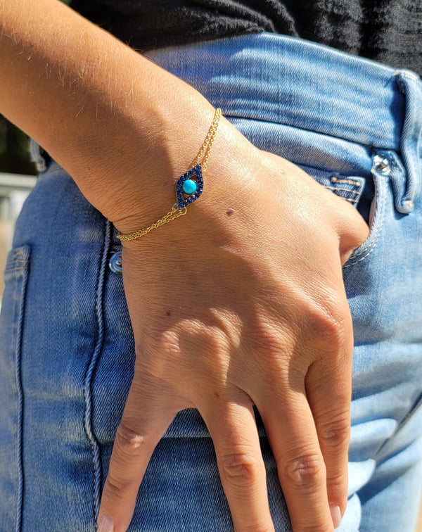 Evil Eye Bracelet - Mila Gems